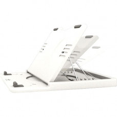 Vantec Tablet Stand 360 - 0.6" x 7.4" x 7.4" x - Plastic - White TAC-100