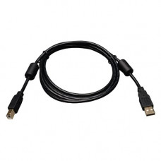 Tripp Lite 6ft USB 2.0 Hi-Speed A/B Device Cable Ferrite Chokes M/M - Type A Male USB - Type B Male USB - 6ft - Black - RoHS, TAA Compliance U023-006