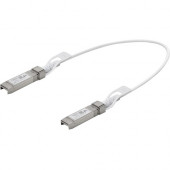 UBIQUITI Direct Attach Copper Cable, SFP+, 10Gbps, 0.5 Meter - 1.64 ft SFP+ Network Cable for Network Device - First End: 1 x SFP+ Network - Second End: 1 x SFP+ Network - 10 Gbit/s - 30 AWG UC-DAC-SFP+