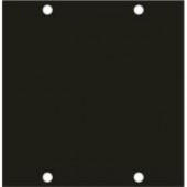 Middle Atlantic Products UCP Blanking Panel - Black - 3.1" Height - 3.4" Width - 0.1" Depth UCPB1