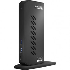 Plugable UD-3900Z Docking Station - for Notebook/Tablet PC/Desktop PC - 24 W - USB 3.1 Type C, USB 3.0 Type A - 4 x USB 2.0 - 2 x USB 3.0 - Network (RJ-45) - HDMI - Wired UD-3900Z