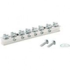 Panduit StructuredGround UGB2/0-414-6 Grounding Bar - 4.9"Length x 0.6" Width - TAA Compliance UGB2/0-414-6