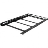 Startech.Com 1U Fixed 19" Adjustable Depth Universal Server Rack Rails - For Server - Steel - Black - RoHS, TAA Compliance UNIRAILS1U