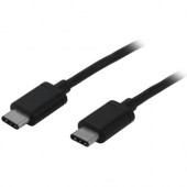 Startech.Com 2m 6 ft USB C Cable - M/M - USB 2.0 - USB-IF Certified - USB-C Charging Cable - USB 2.0 Type C Cable - 6.60 ft USB Data Transfer Cable for Tablet, Chromebook, Notebook, MacBook - First End: 1 x Type C Male USB - Second End: 1 x Type C Male US