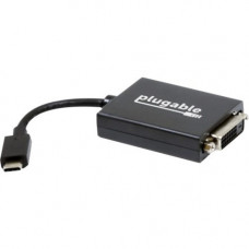 Plugable USB 3.1 Type-C to DVI Adapter - Type C - 1 x DVI, DVI (Dual-Link), DVI USBC-DVI