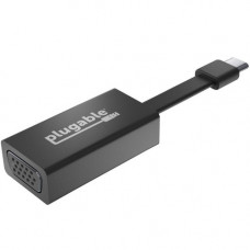 Plugable USB-C TO Displayport Adapter - 1 x USB Type C Male USB - 1 x HD-15 Female VGA - 1920 x 1200 Supported USBC-TVGA