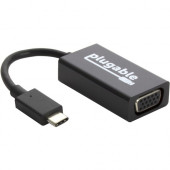 Plugable USB 3.1 Type-C to VGA Adapter - Type C - 1 x VGA USBC-VGA