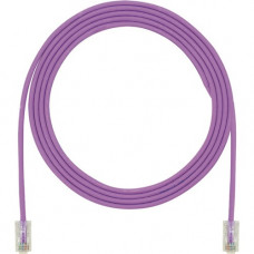 Panduit Cat.5e UTP Network Patch Cable - 19 ft Category 5e Network Cable for Network Device - First End: 1 x RJ-45 Male Network - Second End: 1 x RJ-45 Male Network - Patch Cable - 28 AWG - Violet - TAA Compliance UTP28CH19VL