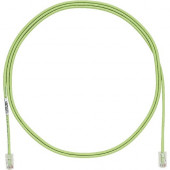 Panduit Cat.5e UTP Network Patch Cable - 26.25 ft Category 5e Network Cable for Network Device - First End: 1 x RJ-45 Male Network - Second End: 1 x RJ-45 Male Network - Patch Cable - 28 AWG - Pastel Green UTP28CH8MPG