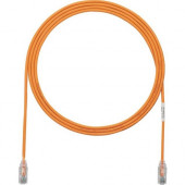 Panduit Cat.6 U/UTP Patch Network Cable - 19 ft Category 6 Network Cable for Network Device - First End: 1 x RJ-45 Male Network - Second End: 1 x RJ-45 Male Network - Patch Cable - 28 AWG - Clear, Orange - 25 UTP28SP19OR-Q