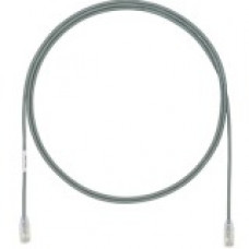 Panduit Cat.6a F/UTP Patch Network Cable - Category 6a for Network Device - Patch Cable - 39.04 ft - 1 Pack - 1 x RJ-45 Male Network - 1 x RJ-45 Male Network - Clear, International Gray UTP28X39GY