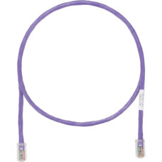 Panduit Cat.5e UTP Patch Network Cable - 5 ft Category 5e Network Cable for Network Device - First End: 1 x RJ-45 Male Network - Second End: 1 x RJ-45 Male Network - Patch Cable - Violet - 1 Pack - TAA Compliance UTPCH5VLY