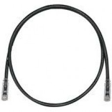 PANDUIT Cat.6 UTP Patch Cable - TX6 PLUS Male Network - TX6 PLUS Male Network - 10ft - Black - TAA Compliance UTPSP10BLY