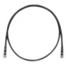 PANDUIT Cat.6 UTP Patch Cord - RJ-45 Male Network - RJ-45 Male Network - 15ft - Black, Clear - TAA Compliance UTPSP15BLY