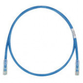 PANDUIT Cat.6 UTP Patch Cord - RJ-45 Male Network - RJ-45 Male Network - 15ft - Blue, Clear UTPSP15BUY