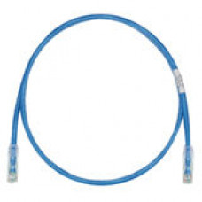 PANDUIT Cat.6 UTP Patch Cord - RJ-45 Male Network - RJ-45 Male Network - 15ft - Blue, Clear UTPSP15BUY