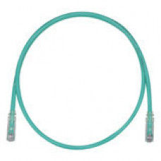 PANDUIT Cat.6 UTP Patch Cord - RJ-45 Male Network - RJ-45 Male Network - 2ft - Green, Clear UTPSP2GRY