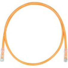 Panduit Cat.6 U/UTP Patch Network Cable - Category 6 for Network Device - Patch Cable - 82.02 ft - 1 Pack - 1 x RJ-45 Male Network - 1 x RJ-45 Male Network - Clear, Orange UTPSPL25MORY