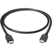 Black Box Premium High-Speed HDMI Cable with Ethernet, Male/Male, 3-m (9.8-ft.) - 9.80 ft HDMI AV/Data Transfer Cable for Audio/Video Device, Blu-ray Player, TV, DVD, Notebook, Satellite Receiver, Gaming Console - First End: 1 x HDMI (Type A) Male Audio/V