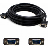 AddOn 15ft VGA Male to Male Black Cable - 100% compatible and guaranteed to work - TAA Compliance VGAMM15