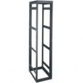 Middle Atlantic Products VMRK Series Rack, VMRK-54LRD - 19" 54U Wide x 29" Deep Floor Standing - Black Powder Coat - Steel - 10000 lb x Static/Stationary Weight Capacity VMRK-54LRD