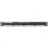 Panduit VP24382TV25Y 24-Port Voice Patch Panel - 24 x RJ-45, 1 x RJ-21 - 25 Port(s) - 24 x RJ-45 - 25 x RJ-11 - 1U High - Rack-mountable - TAA Compliance VP24382TV25Y