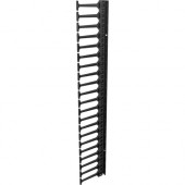 Vertiv Vertical Cable Manager 600mm Wide 42U - Black - 2 Pack - 42U Rack Height - 19" Panel Width - Metal VRA1014