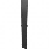 Vertiv VR 42U x 600mm Wide Single Perforated Door Black - Metal - Black - 42U Rack Height - 1 Pack - 23.6" Width VRA6001