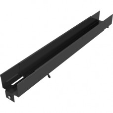 Vertiv Horizontal Cable Wire Organizer - Side Channel 20"-33" adjustment (VRA1013) - Black - 1 Pack - Metal VRA1013