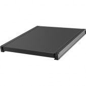 Vertiv 1U Depth Adjustable Sliding Shelf 200lbs - 1U Rack Height x 19" Rack Width x 33.60" Rack Depth - Rack-mountable - Black - Metal - 200 lb Maximum Weight Capacity VRA3003