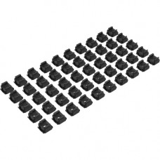 Vertiv 10-32 Cage Nuts (Qty 50) - Cage Nut - 10 - Metal - Black VRA5001