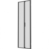 Vertiv VR 48U x 600mm Wide Split Perforated Doors Black - Metal - Black - 48U Rack Height - 2 Pack - 23.6" Width VRA6007