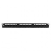 Istarusa Claytek 24 Ports 1U Cat6 Patch Panel - 24 x RJ-45 - 24 Port(s) - 24 x RJ-45 - 24 x RJ-11 - 1U High - 19" Wide - Rack-mountable - TAA Compliance WA-PP24-C6