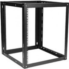 Istarusa Claytek WOM1280-SFH40BC Rack Frame - For Computer - 12U Rack Height x 19" Rack Width x 31.50" Rack Depth - Wall Mountable - Black - SPCC, Cold-rolled Steel (CRS) WOM1280-SFH40BC