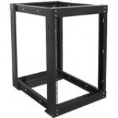 Istarusa Claytek WOR1511-PD10 Rack Frame - For Server - 15U Rack Height43.31" Rack Depth - Black - SPCC, Steel - 375 lb Maximum Weight Capacity - TAA Compliance WOR1511-PD10