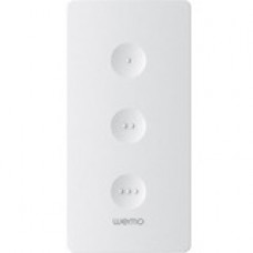 Belkin WeMo Stage Smart Scene Controller - Button Switch - Light Control, Shade, Door, Thermostat - White WSC010