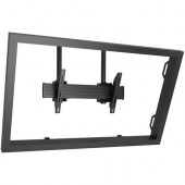 Milestone Av Technologies Chief Fusion X-Large Dual Pole XCM7000 - Mounting component (mounting rail, 2 interface brackets, 2 back covers, 2 array heads) for flat panel - black - screen size: 60"-90" - ceiling mountable - TAA Compliance XCM7000