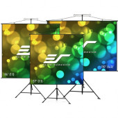 Elite Screens Yard Master Sport YMS57S Manual Projection Screen - 57" - 1:1 - Wall Mount, Tripod - 40.2" x 40.2" - MaxWhite 2 YMS57S