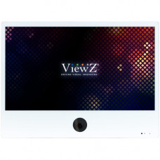 Viewz VZ-PVM-Z2W3N 23" Full HD LED LCD Monitor - 16:9 - White - 1920 x 1080 - 16.7 Million Colors - 250 Nit Typical - 8.50 ms - Webcam - HDMI - VGA VZ-PVM-Z2W3N