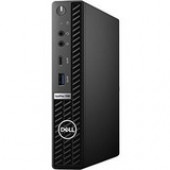 Dell OptiPlex 7000 7080 Desktop Computer - Intel Core i5 10th Gen i5-10500T Hexa-core (6 Core) 2.30 GHz - 8 GB RAM DDR4 SDRAM - 256 GB SSD - Micro PC - Windows 10 Pro 64-bit - Intel UHD Graphics 630 DDR4 SDRAM - English Keyboard - IEEE 802.11ax - 35 W 076