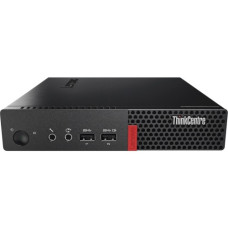 Lenovo ThinkCentre M710q 10MQSDHM00 Desktop Computer - Core i5 i5-7500T - 8 GB RAM - 256 GB SSD - Tiny - Black - Windows 10 Pro 64-bit - Intel HD Graphics 630 10MQSDHM00