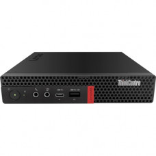 Lenovo ThinkCentre M720q 10T70027US Desktop Computer - Core i7 i7-8700T - 8 GB RAM - 256 GB SSD - Tiny - Raven Black - Windows 10 Pro 64-bit - English (US) Keyboard - Wireless LAN - Bluetooth 10T70027US