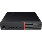 Lenovo ThinkCentre M715q 10VHS05H00 Desktop Computer - AMD A-Series A6-9500E 3 GHz - 4 GB DDR4 SDRAM - 500 GB HDD - Windows 10 Pro 64-bit (English) - Tiny - English (US) Keyboard 10VHS05H00