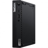 Lenovo ThinkCentre M70q 11DT00DSUS Desktop Computer - Intel Core i5 10th Gen i5-10400T Hexa-core (6 Core) 2 GHz - 8 GB RAM DDR4 SDRAM - 256 GB NVMe M.2 PCI Express PCI Express NVMe SSD - Tiny - Black - Intel H470 Chipset Chip - Windows 11 Pro 64-bit - Int