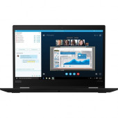 Lenovo ThinkPad X390 Yoga 20NN0016US 13.3" Touchscreen 2 in 1 Notebook - 1920 x 1080 - Core i5 i5-8265U - 8 GB RAM - 128 GB SSD - Black - Windows 10 Pro 64-bit - Intel UHD Graphics 620 - In-plane Switching (IPS) Technology - English (US) Keyboard - B