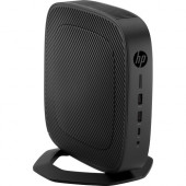 HP t640 Small Form Factor Thin Client - 1 x AMD Ryzen R1505G Dual-core (2 Core) 2.40 GHz - TAA Compliant - AMD Chip - 4 GB RAM DDR4 SDRAM - 32 GB Flash - AMD Radeon Vega 3 Graphics - Gigabit Ethernet - ThinProEnglish) - IEEE 802.11a/b/g/n/ac - DisplayPort