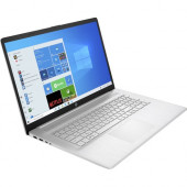 HP 17-cp0000 17-cp0007ca 17.3" Notebook - Full HD - 1920 x 1080 - AMD Ryzen 3 5300U Quad-core (4 Core) - 12 GB Total RAM - 256 GB SSD - Natural Silver - Refurbished - AMD Chip - Windows 10 Home - AMD Radeon Graphics - In-plane Switching (IPS) Technol