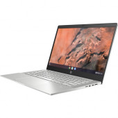 HP Pro c645 14" Chromebook - HD - 1366 x 768 - AMD Athlon Gold 3150C Dual-core (2 Core) 2.40 GHz - 8 GB Total RAM - 64 GB Flash Memory - Pike Silver Aluminum - Chrome OS - AMD Radeon Graphics - English Keyboard - 10 Hours Battery Run Time - IEEE 802.