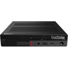 Lenovo ThinkStation P350 30EF001LUS Workstation - 1 x Intel Core i7 Octa-core (8 Core) i7-11700T 11th Gen 1.40 GHz - 16 GB DDR4 SDRAM RAM - 512 GB SSD - Tiny - Raven Black - Windows 10 Pro 64-bit - NVIDIA T600 4 GB Graphics - English (US) Keyboard - Wirel