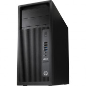 HP Z240 Workstation - 1 x Intel 3.60 GHz - 32 GB DDR4 SDRAM RAM - 500 GB HDD - Tower - Black - Serial ATA/600 Controller - 0, 1 RAID Levels - Gigabit Ethernet 3GF03US#ABA